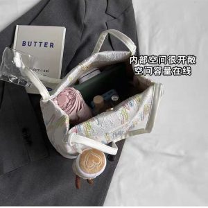 Pastel Embroidered Tote Bag
