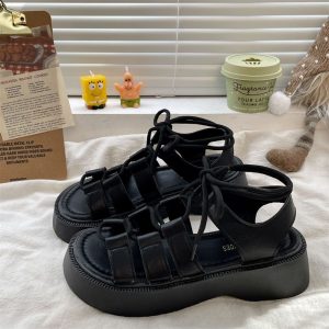 Gladiator Platform Sandals