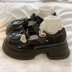 Heart Mary Jane shoe