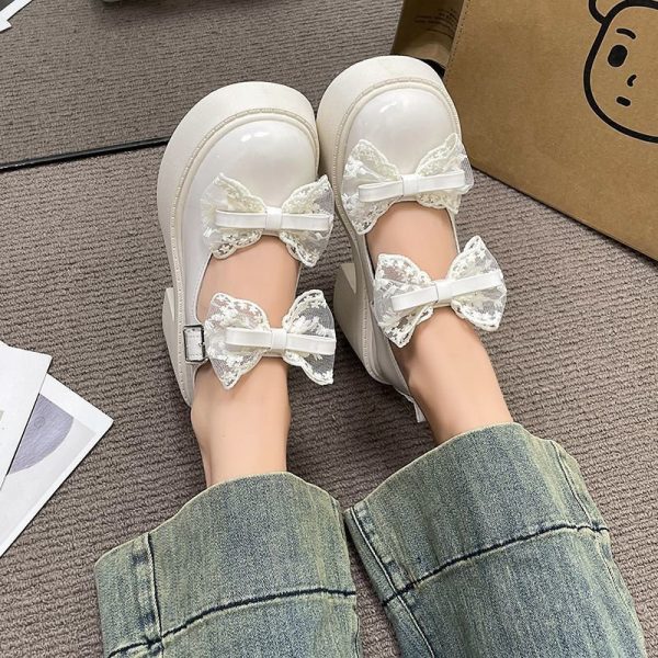 Bow Lace shoe