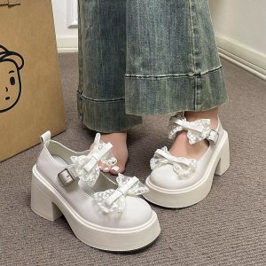 Bow Lace shoe