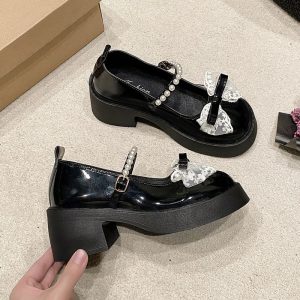 Laceberry Bow shoe