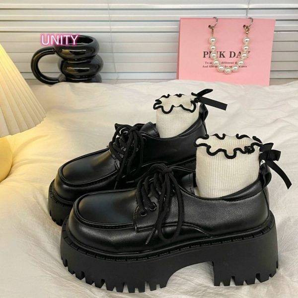 British Platform Mary Janes