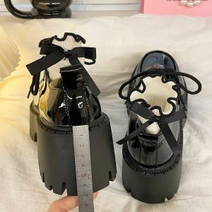 British Platform Mary Janes