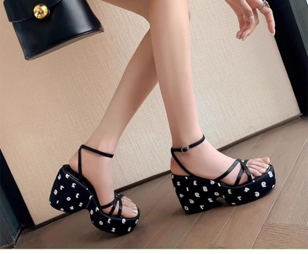 Chunky Platform  wedges shoe