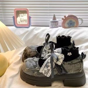 Cute Big Toe Bow Shoes