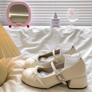 Fairy Pearl Retro Mary Janes