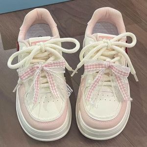 Cute Cat White Sneakers