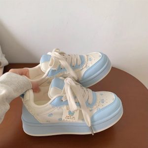 Dopamine White Casual Sneakers