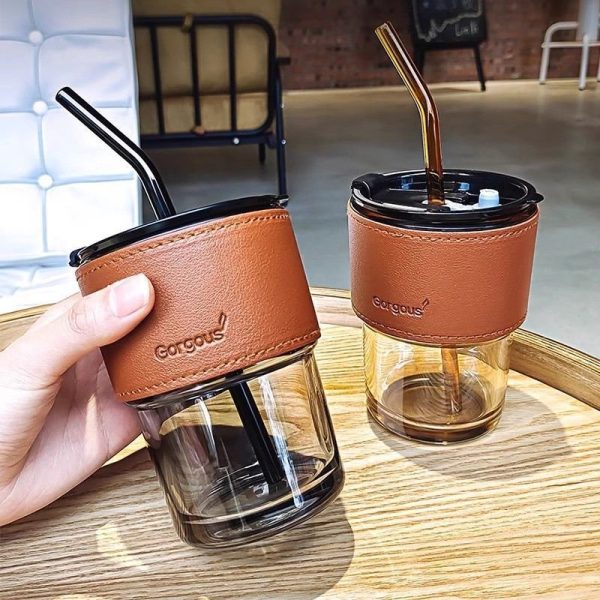 INS Bamboo Glass Cup