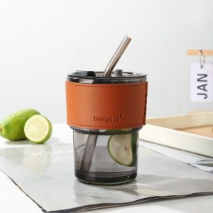 INS Bamboo Glass Cup