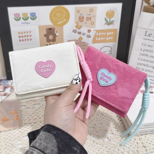 Cute Heart Mini Wallet