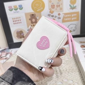 Cute Heart Mini Wallet
