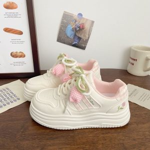 Soft Bloom Platform Shoes