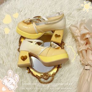 Soft Dream Heart Hollow Heels