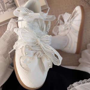 Soft Swan Aesthetic Sneakers