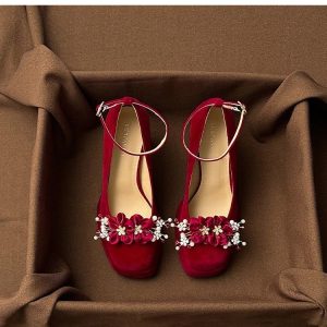 Red Xiuhe Heels