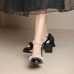French Mary Jane Heels