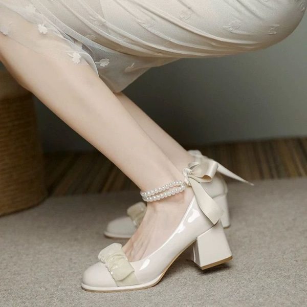 French Mary Jane Heels
