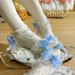Starry Sky Lolita Heels