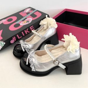 Sweet French Bow Heels