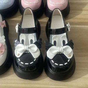 Fairy Wing Bow Heels
