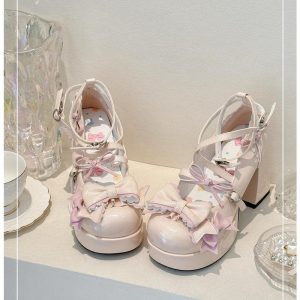 Cotton Candy Lolita Heels