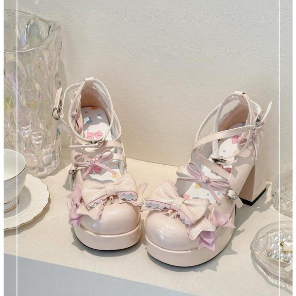 Cotton Candy Lolita Heels