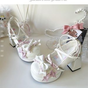 Cotton Candy Lolita Heels