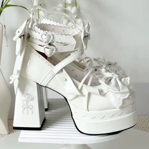 Cotton Candy Lolita Heels