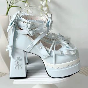 Cotton Candy Lolita Heels