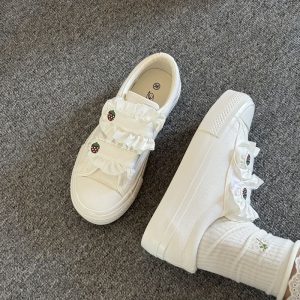 Candy Strawberry Canvas Shoes