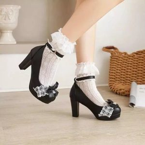 Baby Doll Bow Heels