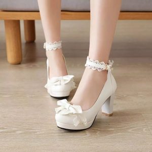 Baby Doll Bow Heels