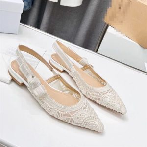 Lace Bow Pointed Stiletto Heels