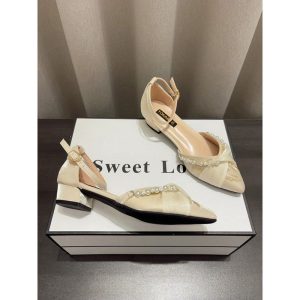 Embroidered Chinese Chic Heels