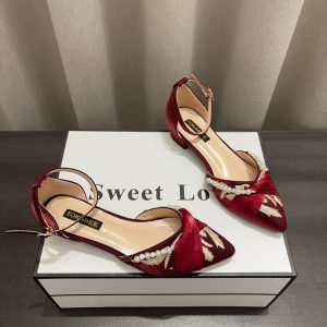 Embroidered Chinese Chic Heels
