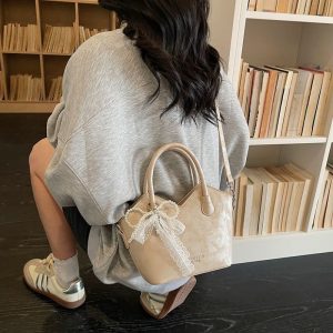 French Pearl Bow Handbag