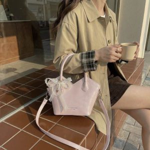 French Pearl Bow Handbag