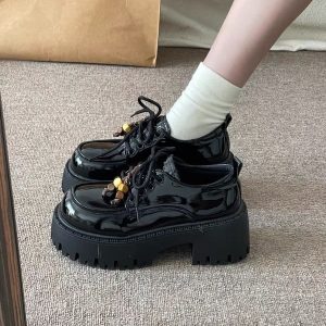 British Chunky Mary Jane Loafers