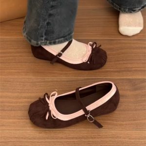 French Ballet Bow Mary Janes
