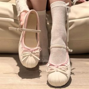 French Ballet Bow Mary Janes