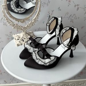 Floral Poetry Lolita Heels