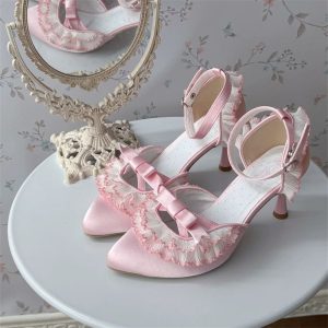 Floral Poetry Lolita Heels