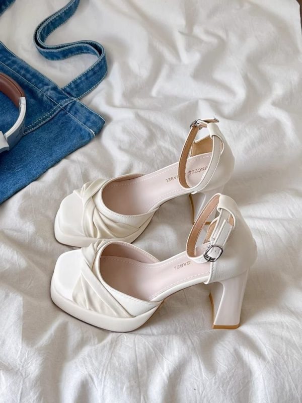 French Sweet Mary Jane Heels