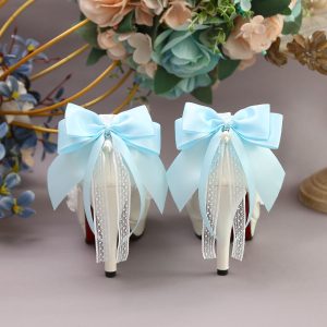 Blossom Pearl Bow Heels