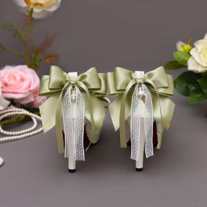 Blossom Pearl Bow Heels