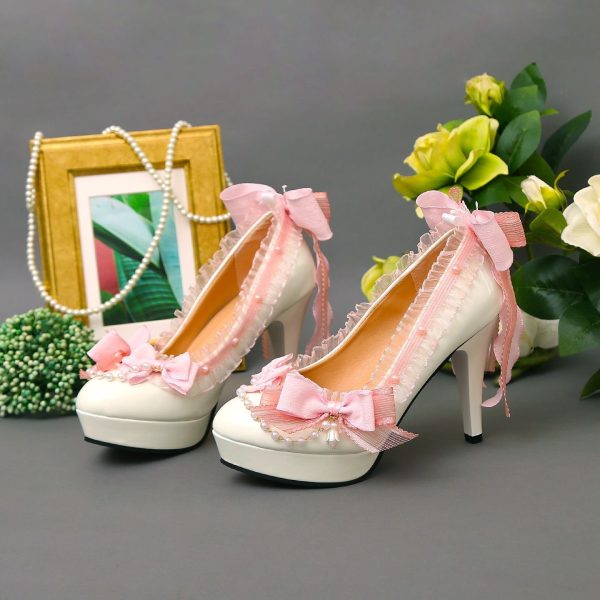 Baby Pink Fairy Heels