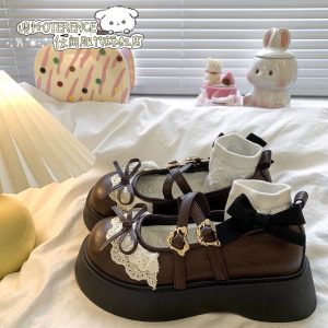 Vintage Lolita Platform Mary Janes