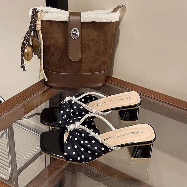 Chic Open-Toe Stiletto Heels